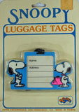 Snoopy Luggage Tag
