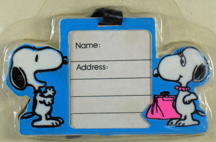 Snoopy Luggage Tag - snoopn4pnuts.com