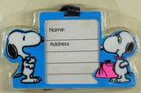 Snoopy Luggage Tag