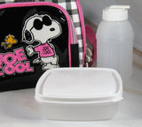 Snoopy Joe Cool Insulated Lunch Bag With Water Bottle and Storage Container