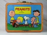 Peanuts Gang Vintage Metal Lunch Box - RARE!