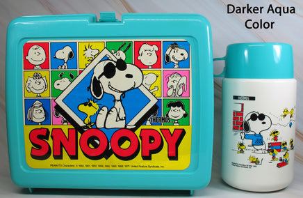 Vintage Joe Cool Lunch Box and Thermos Bottle - snoopn4pnuts.com