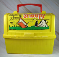 Vintage Dome Lunch Box - Lunch With Snoopy