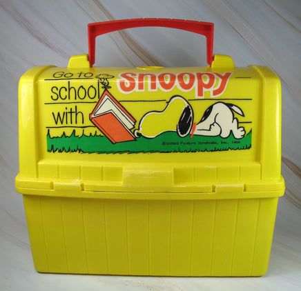 Vintage Dome Lunch Box - Lunch With Snoopy
