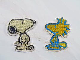 Snoopy and Woodstock Metal Prism Magnets - snoopn4pnuts.com