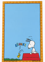 Snoopy Magnetic Note Pad - Klunk!