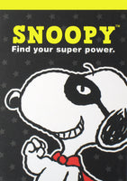 Snoopy 4-Design Pocket/Purse-Size Memo Pad - Masked Marvel