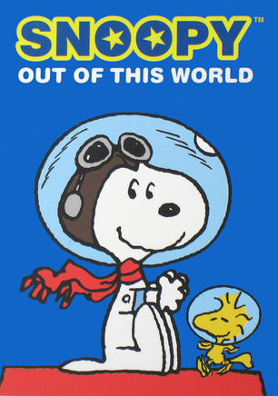 Snoopy 4 - Design Pocket/Purse - Size Memo Pad - Astronaut - snoopn4pnuts.com