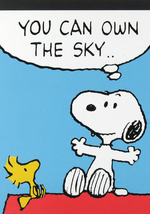 Snoopy 4 - Design Memo Pad - Own The Sky - snoopn4pnuts.com