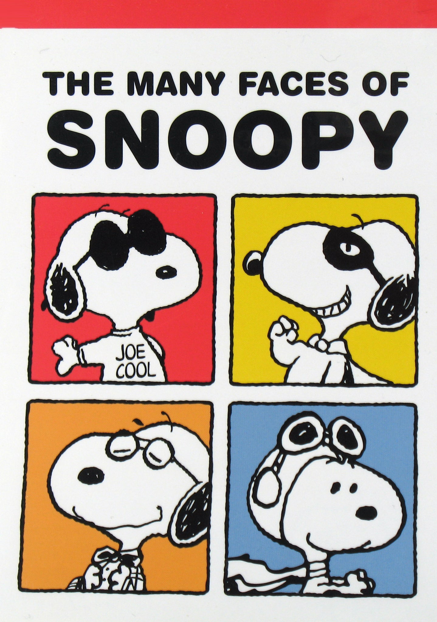 Snoopy 4-Design Memo Pad - The Many Faces Of Snoopy| snoopn4pnuts.com