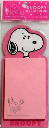 Snoopy Mini Magnetic Memo Pad