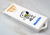 Snoopy Met Life Decorative Band-Aids In Reusable Storage Case