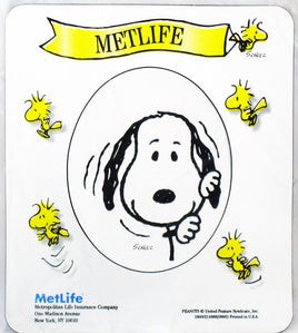 Met Life Vintage Vinyl Magnetic Picture Frame - snoopn4pnuts.com