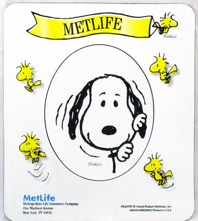 Met Life Vintage Vinyl Magnetic Picture Frame - snoopn4pnuts.com