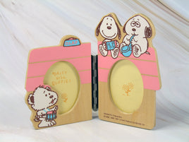 Daisy Hill Puppies Hinged Wood Picture Frame - snoopn4pnuts.com