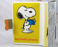 Snoopy Vintage Picture Frame By Butterfly Originals - Smile - snoopn4pnuts.com