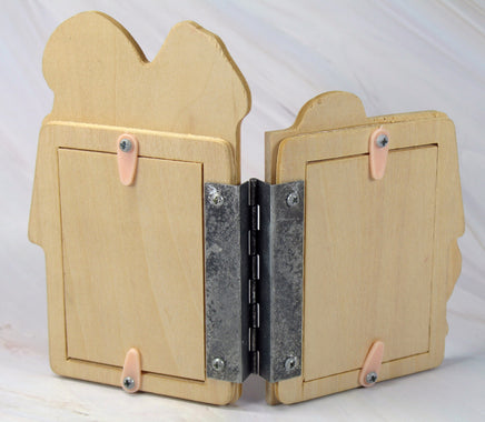 Daisy Hill Puppies Hinged Wood Picture Frame - snoopn4pnuts.com