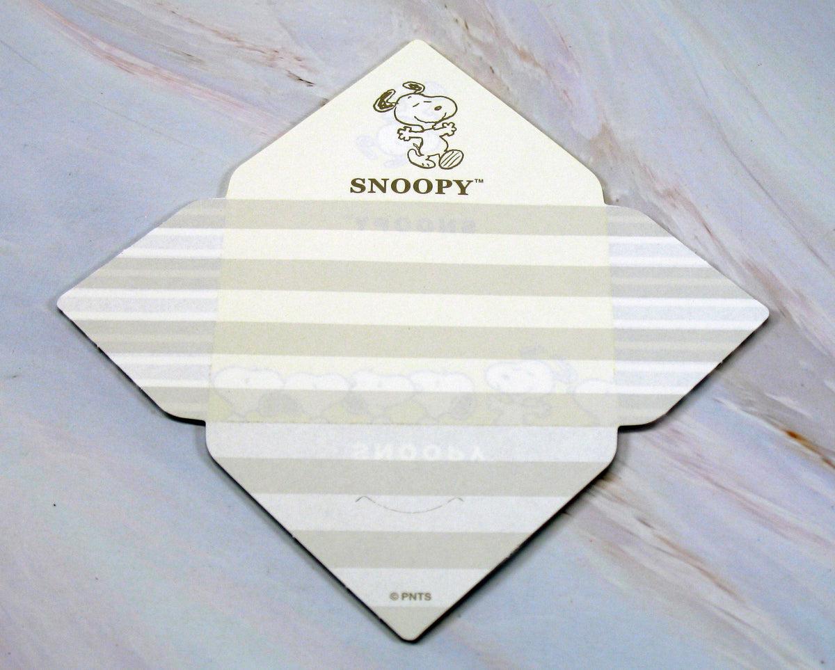 Snoopy Mini Folding Note Card Set - 20 Cards! (No Envelope Required ...
