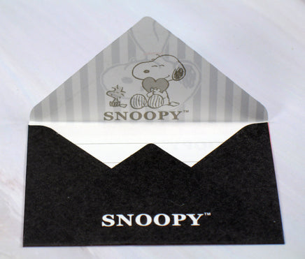 Snoopy Mini Folding Note Card Set - 20 Cards! (No Envelope Required!) - snoopn4pnuts.com