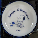 Peanuts Mini Porcelain Plate - Snoopy & Woodstock
