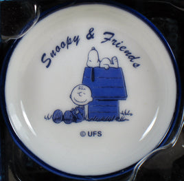 Peanuts Mini Porcelain Plate - Snoopy & Woodstock - snoopn4pnuts.com