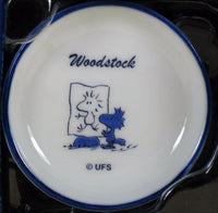 Peanuts Mini China Plate With Stand - Woodstock Artist