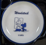 Peanuts Mini China Plate With Stand - Woodstock Artist