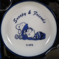 Peanuts Mini Porcelain Plate - Snoopy & Friends - snoopn4pnuts.com