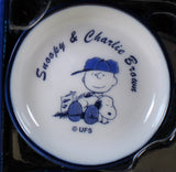Peanuts Mini Porcelain Plate - Snoopy & Charlie Brown