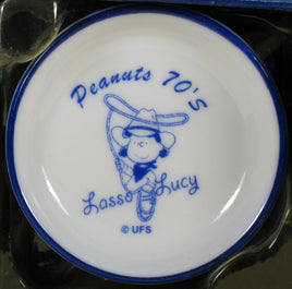 Peanuts Mini Porcelain Plate - Peanuts 70's - snoopn4pnuts.com