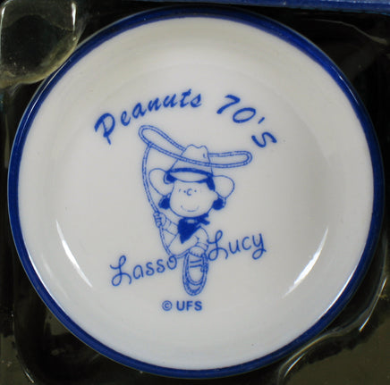 Peanuts Mini Porcelain Plate - Peanuts 70's - snoopn4pnuts.com
