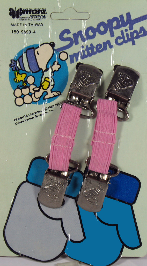 Snoopy Mitten Clips