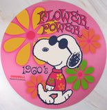 Computer Mouse Pad - Snoopy Joe Cool Flower Power