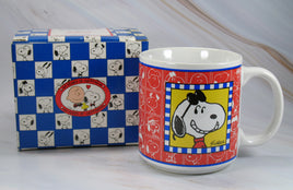 Peanuts 50th Anniversary Mug - Smiling Joe Cool - snoopn4pnuts.com