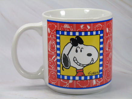 Peanuts 50th Anniversary Mug - Smiling Joe Cool - snoopn4pnuts.com