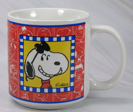 Peanuts 50th Anniversary Mug - Smiling Joe Cool - snoopn4pnuts.com