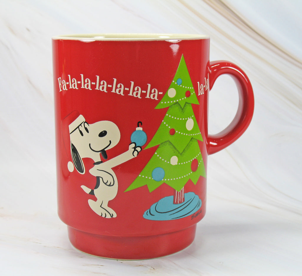 Snoopy Christmas Holiday Tall Mug