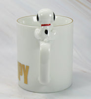 Snoopy Figural Mug With Gold Plating - snoopn4pnuts.com