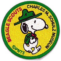 Charles M. Schulz Museum Patch - Snoopy Beagle Scout