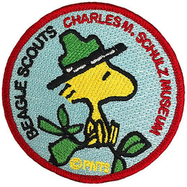 Charles M. Schulz Museum Patch - Woodstock Beagle Scouts - snoopn4pnuts.com