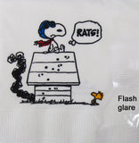 Snoopy Flying Ace Vintage Luncheon Napkins (Open / Repackaged)