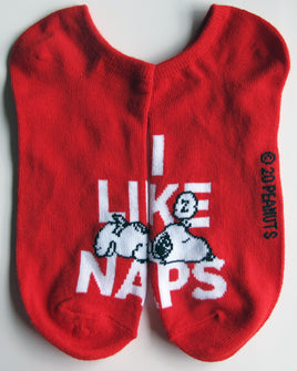 Snoopy Matching No Show Socks - snoopn4pnuts.com