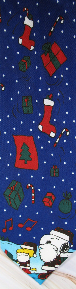 Snoopy Santa Christmas Neck Tie