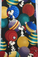 Snoopy JOE COOL CHRISTMAS ORNAMENTS Silk Neck Tie (FREE Gift Box!) - snoopn4pnuts.com
