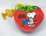 Snoopy Mini Strawberry-Shaped Phone Book - RARE!
