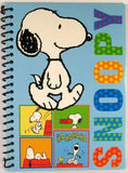 Snoopy Spiral-Bound Notebook With Colored, Decorated Pages