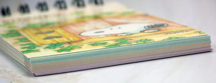 Snoopy Tri - Color Spiral Notebook - snoopn4pnuts.com
