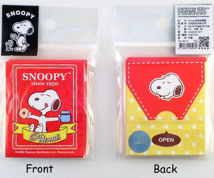 Snoopy Tea Bag - Style Memo Card Set - snoopn4pnuts.com