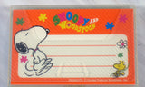 Snoopy Lined Mini Note Sheets - 100 Sheets!