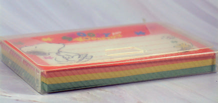 Snoopy Lined Mini Note Sheets - 100 Sheets! - snoopn4pnuts.com